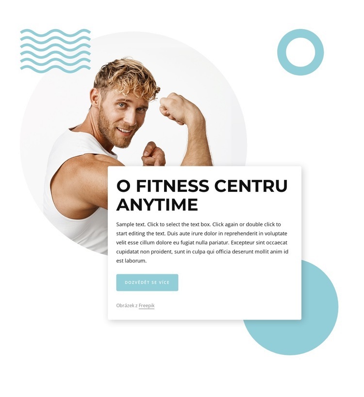 Firemní fitness s naším sportovním klubem Šablona HTML