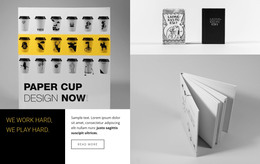 Gallery With Brand Book - Site Template