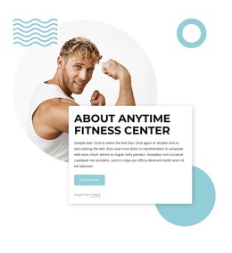 Corporate Fitness With Our Sports Club - Free Template