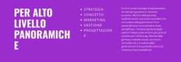 Per Una Panoramica Di Alto Livello - Progettazione Di Siti Web