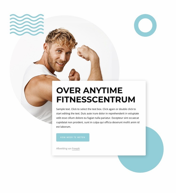 Bedrijfsfitness bij onze sportclub HTML5-sjabloon