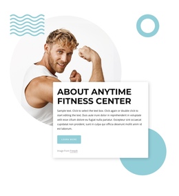 Corporate Fitness With Our Sports Club - One Page Html Template