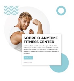 Fitness Corporativo Com Nosso Clube Esportivo - Construtor De Sites