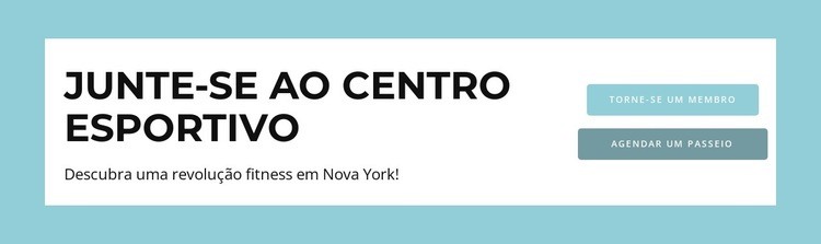 Nossa oferta de esportes híbridos Landing Page