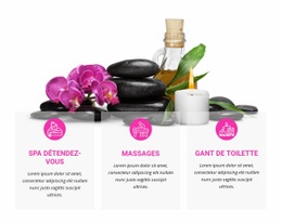 Massage Et Enveloppement Corporel - Site Web Gratuit D'Une Page