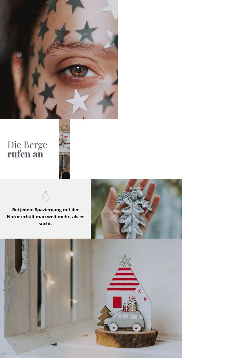 Natur in der Kunst Landing Page