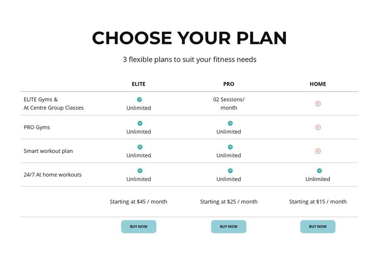 Enjoy all the benefits of sport club Elementor Template Alternative