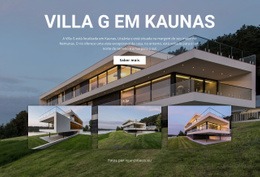 Design Residencial Moderno De Qualidade - Design HTML Page Online