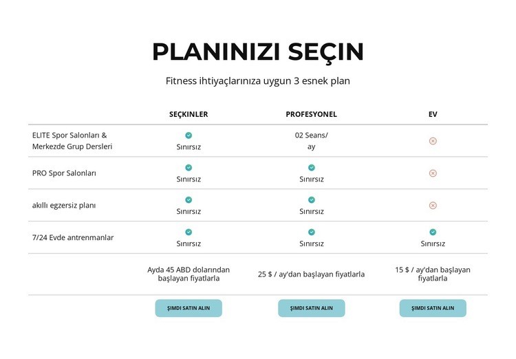 Spor kulübünün tüm avantajlarından yararlanın Açılış sayfası