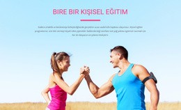 Kişiselleştirilmiş Planınız - Kişisel Web Sitesi Şablonu