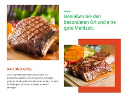 Kostenloses HTML5 Für Restaurant Essen Und Menü