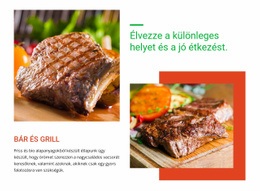 Éttermi Ételek És Menü – Reszponzív Webhelysablonok