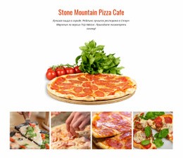 Stone Mountain Pizza Cafe – Дизайнер Лендингов