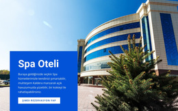 Spa Rahatla Otel Için Tema Düzeni Işlevi