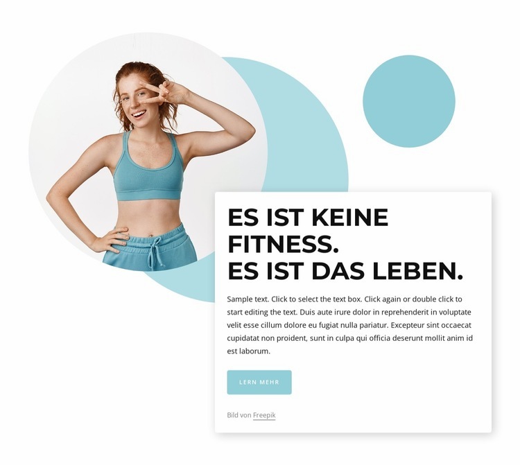 Sport hat eine vorbeugende Wirkung HTML Website Builder