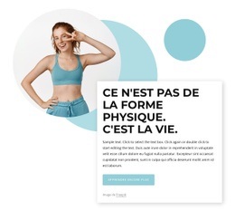 Le Sport A Un Effet Préventif - Modèles De Sites Web