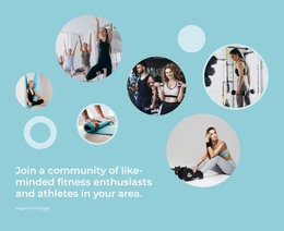 Join A Sport Community - Modern Joomla Template