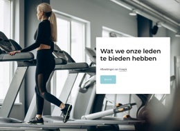 Gratis Persoonlijke Fitheidsbeoordeling - Premium-Sjabloon