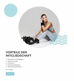 Vorteile Der Mitgliedschaft - Website-Design