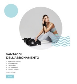 Vantaggi Dell'Abbonamento - HTML Builder