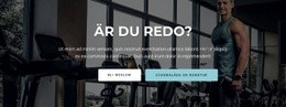 Rubrik Och Två Knappar - HTML-Mallkod