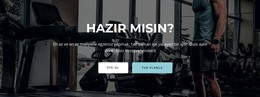 Başlık Ve Iki Düğme - HTML Şablonu Indirme