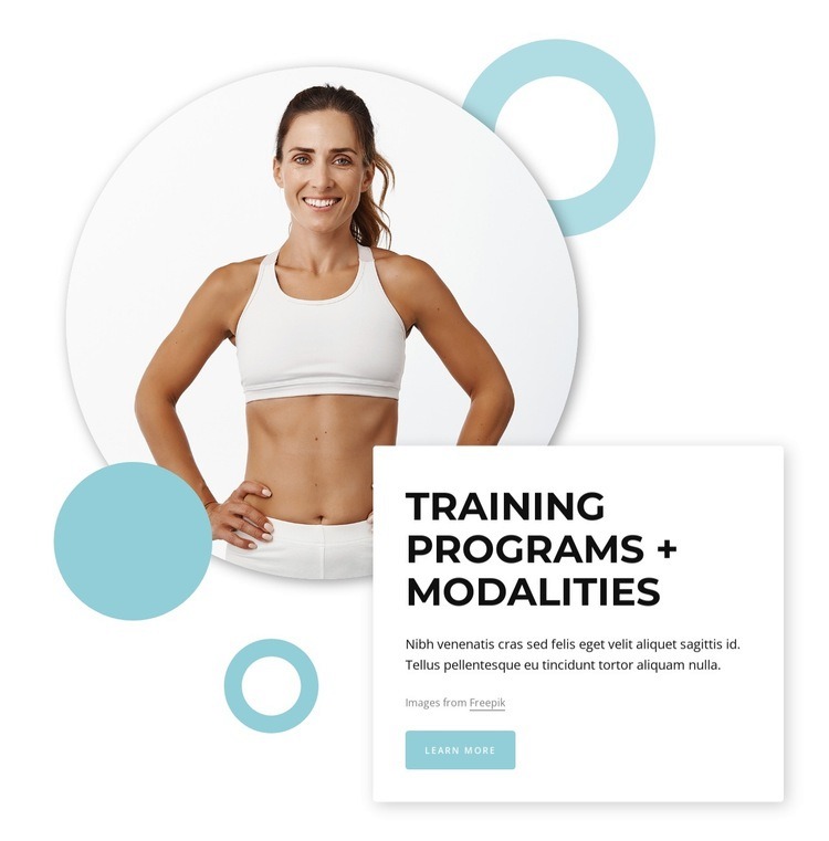 Unlimited fitness, yoga, bouldering Html Code Example
