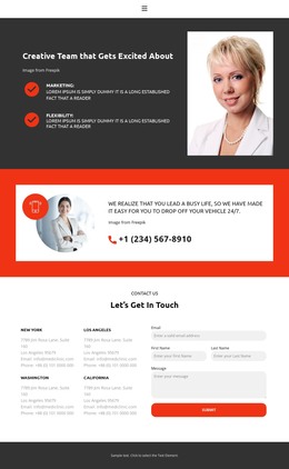 Planning - HTML Template by Nicepage