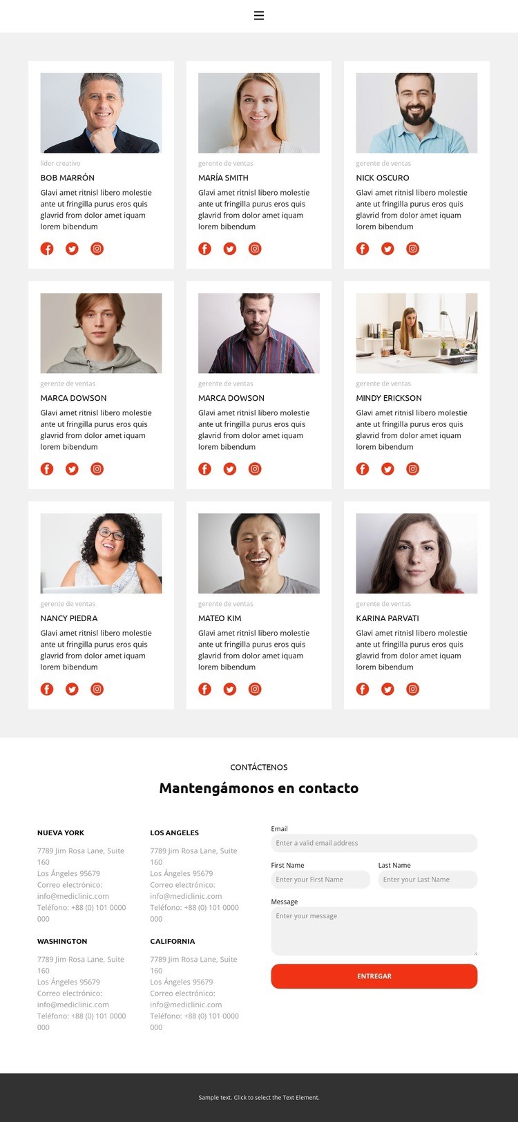 Equipo de resolución de problemas Diseño de páginas web