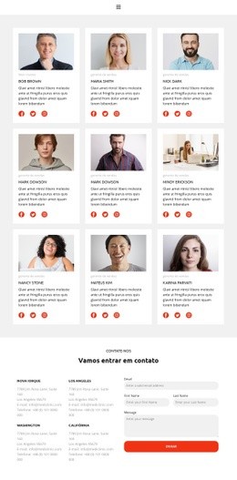 Equipe De Solução De Problemas - Inspiração Para O Design Do Site