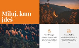 Kam Jdeš – HTML Šablona Webových Stránek