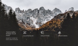 Isklättring - Gratis Mall