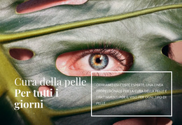 Skincare Per Donna - Modello Di Sito Web Semplice