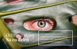 Responsywny HTML5 Dla Pielęgnacja Skóry Dla Kobiet