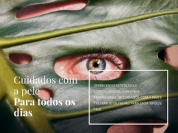 Skincare Para Mulher - Design De Site Responsivo