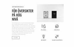 Från Översikter På Hög Nivå - Webbplatsdesign