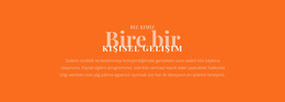 Kişisel Eğitim Planınızı Oluşturuyoruz - Hazır Web Sitesi Teması