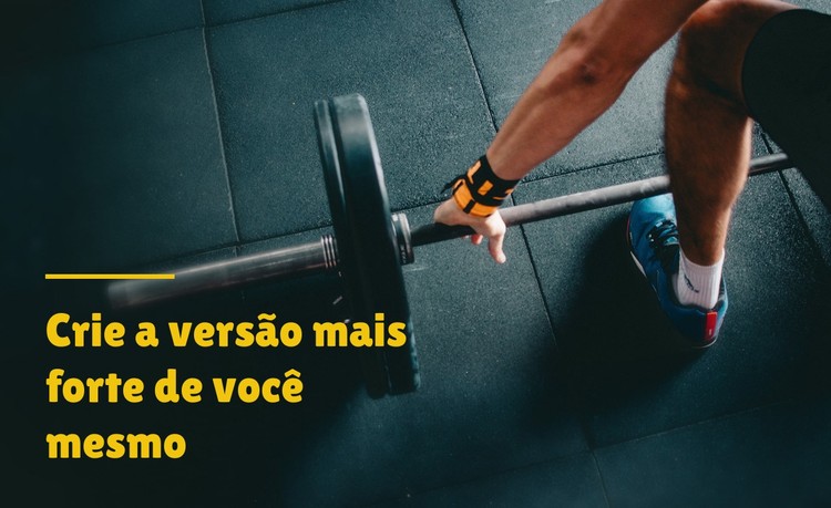 Suporte e motivação Template CSS