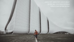 Intelligentes Design Im Gebäude - Großartige Zielseite