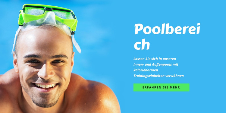 Spots Schwimmverein HTML-Vorlage