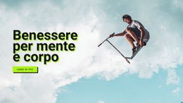 Senti Il Volo - Modello HTML5 A Pagina Singola