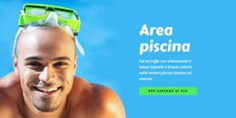 Spot Club Di Nuoto - Modello HTML5 Professionale Personalizzabile