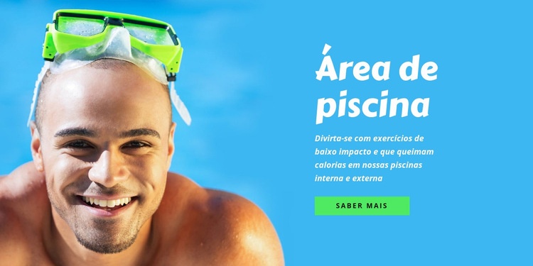 Spots Swimming Club Construtor de sites HTML