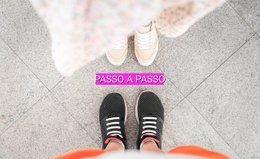 Passo A Passo - Modelo De Site De Arrastar E Soltar