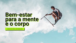 Sinta O Vôo Site De Página Única