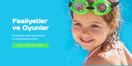 Su Aktiviteleri Ve Oyunları - Website Creation HTML