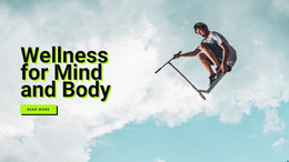 Feel The Flight Web Page Design