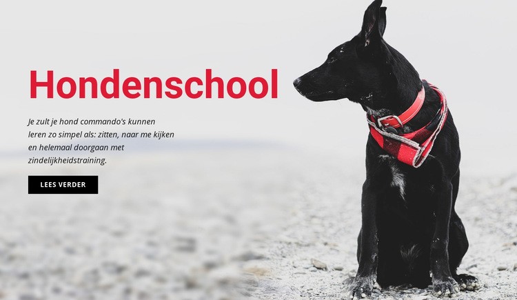 Boek een trainingsles Website Builder-sjablonen