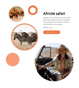 Produktový Designér Pro Safari Výlety Do Keni