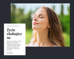 Darmowy Szablon Projektu Dla Ekologiczne Nawyki Pomagające Planecie